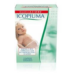 Vendaje Compresivo Fisiológico Icopiuma Red Umbilical Con Gasa Estéril 1 Pieza-1