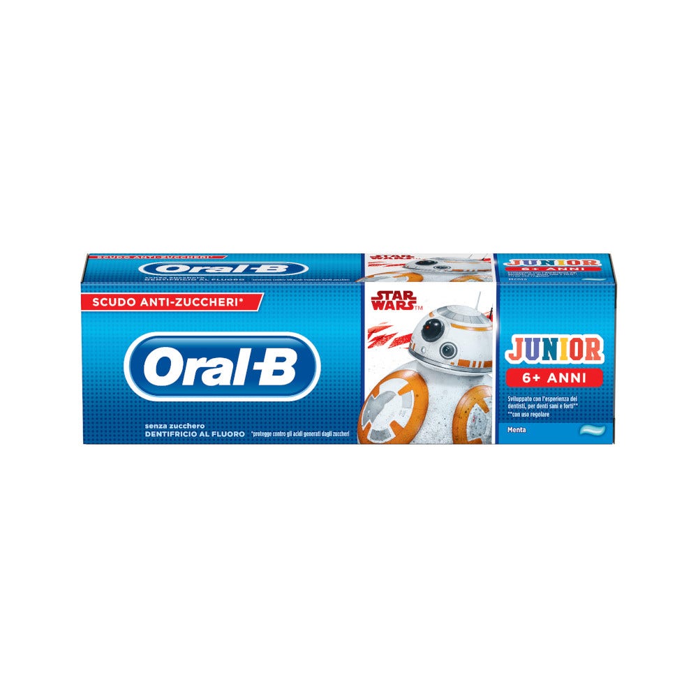 Oral-B Junior Pasta Dentífrica A Partir De 6 Años Star Wars 75 ml-2