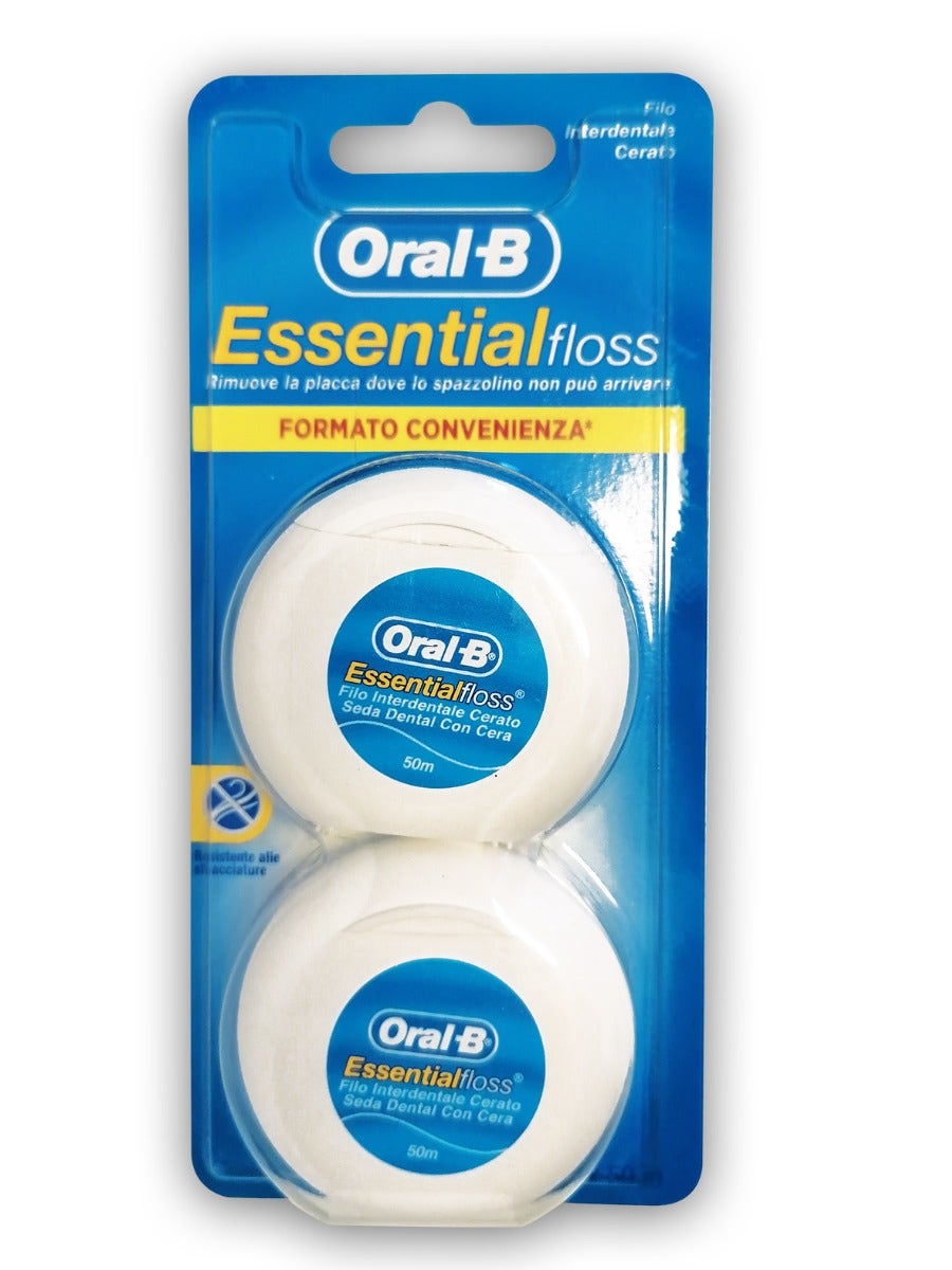Paquete de dos hilos dentales Oralb Essential Floss-3