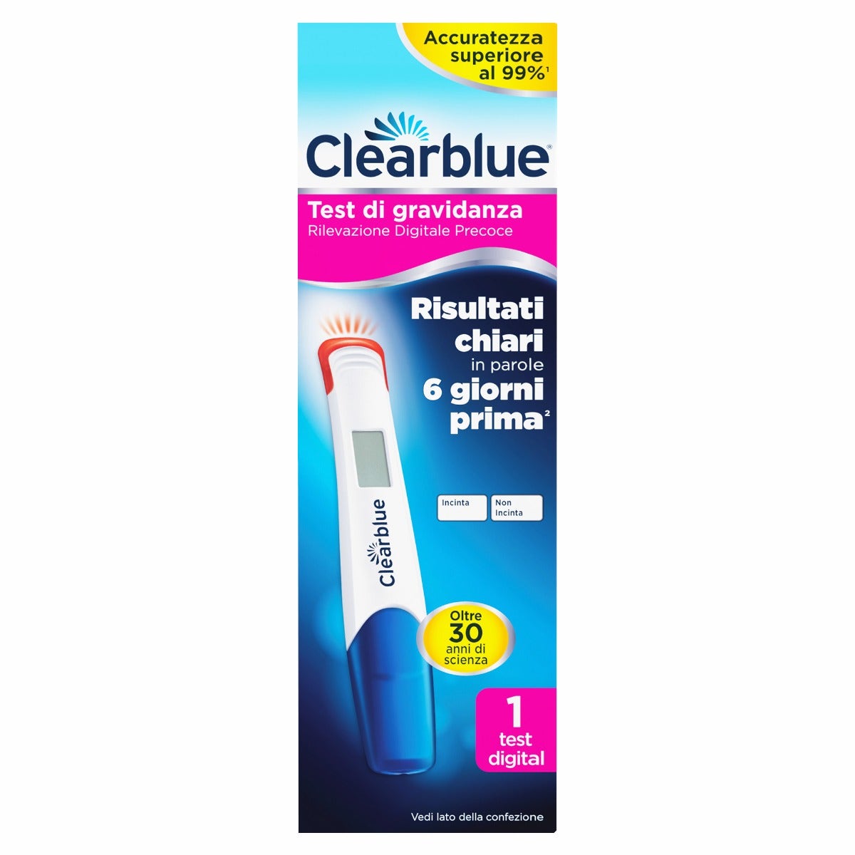 Prueba de embarazo Clearblue Early Digital 1 pieza-13