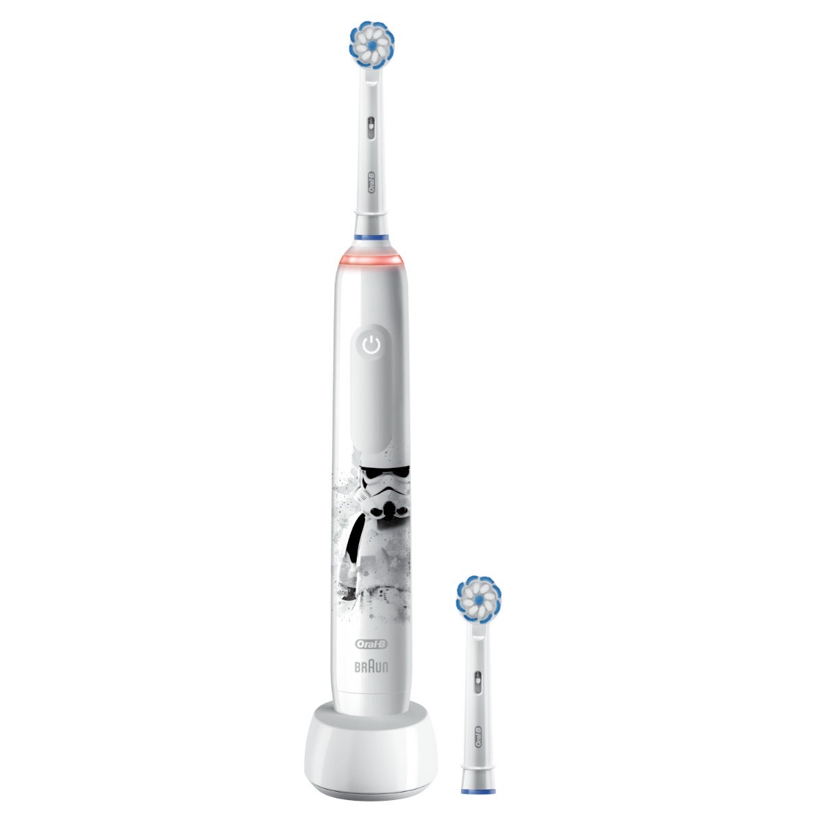 Oral-B Spazzolino Elettrico Ricaricabile Junior Star Wars +6 Anni, 2 Testine, 1 Spazzolino