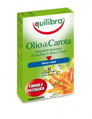 Equilibra Aceite De Zanahoria 32 Cápsulas Vegetales-1