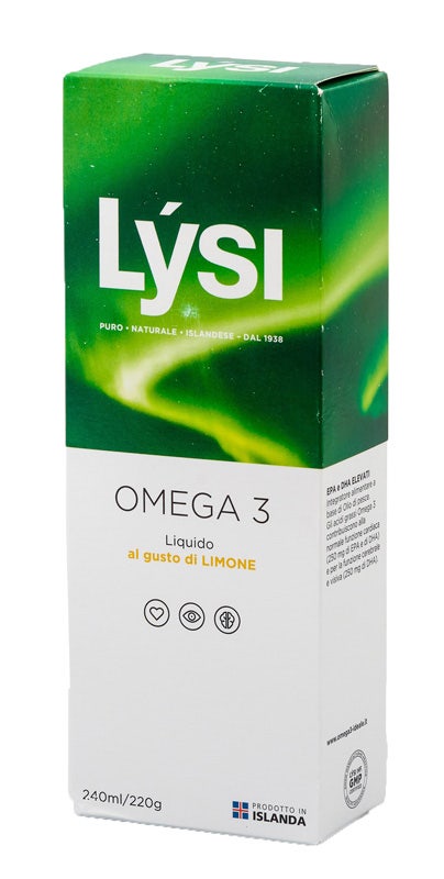 Lysi Omega 3 Limón Líquido 240ml-1