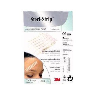 Parche Steristrip 12 mm X 100 mm 6 Piezas-2