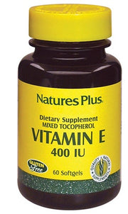 Vitamina E 400 UI 60 Cápsulas Blandas-1