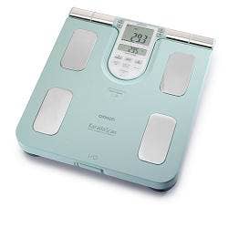 Báscula de Baño Omron con Monitor de Composición Corporal BF511 Color Turquesa-1