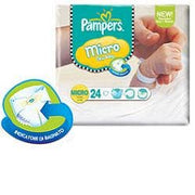Pampers Micro Pañales 24 Piezas-1