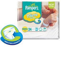 Pampers Micro Pañales 24 Piezas-1