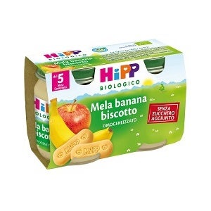 Hipp Bio Galleta Homogeneizada Manzana Plátano 5m + 2x125g-1