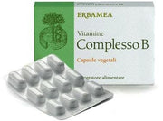 Erbamea Vitaminas Complejo B 24 Cápsulas Vegetales-1