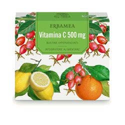 Erbamea Vitamina C 500 20 Sobres Efervescentes-1