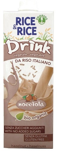 BEBIDA DE ARROZ CON AVELLANA R&R 1L-1