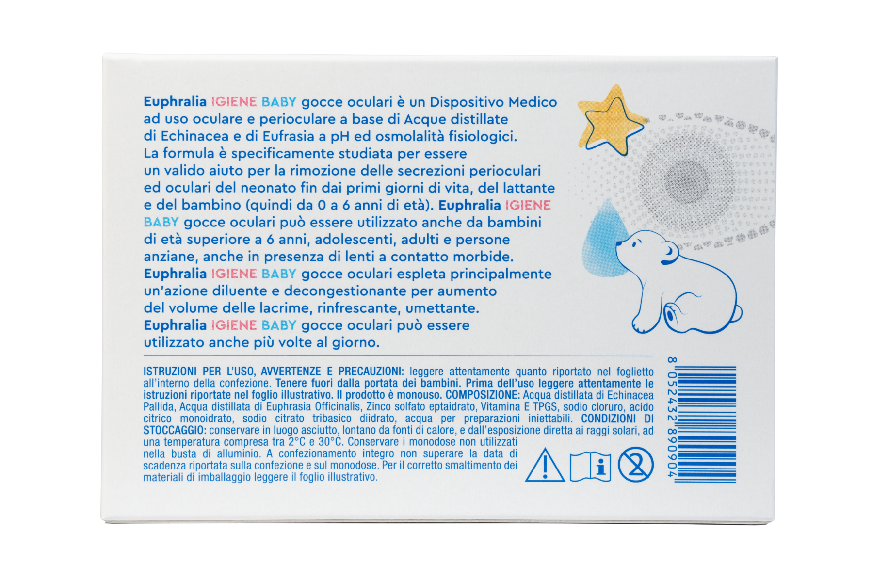 Boiron Euphralia Igiene Baby Gocce Oculari 10 Fiale Monodose-3