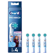 Oral-B Cabezales de recambio Pro Kids con Disney Frozen, 4 unidades