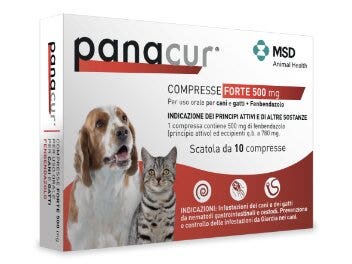Panacur Compresse Forte 500 Mg Per Uso Orale Per Cani E Gatti 10 Compresse-2