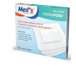 Meds Apósito Adhesivo Para Poros 10x9cm 5 Piezas-1