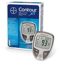 Glucómetro Contour XT + 10 Tiras-1