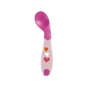 Chicco Cuchara Angular Rosa 1 Pieza-1