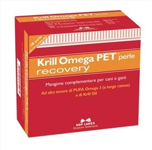 Krill Omega Pet Recovery Pienso Complementario Perros/Gatos Blister 120 Perlas-1