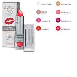 Estetil Lip Stick Filler Barra de Labios Tratamiento Natural Nude 02-1