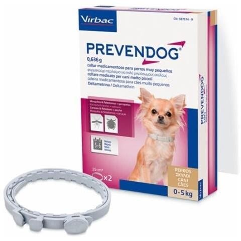 Virbac Prevendog Collari Antiparassitari Per Cani Taglia Piccola 2 Collari-1