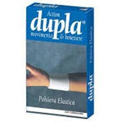 Muñequera Elástica Dupla Blanca Talla L-1