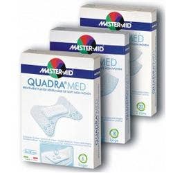 Quadramed Parche Dermoactivo Tira Grande 10 Piezas-1