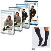 Soporte Hombre 15 Algodón Rodilla Alta Azul Talla 3 1 Par-1