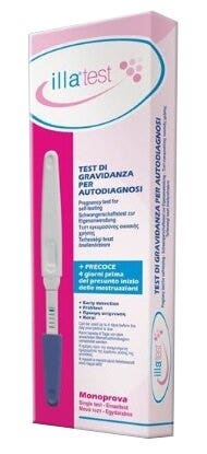 Illa Test de Embarazo Autodiagnóstico Test Único Mini-1