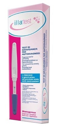Illa Test de Embarazo Autodiagnóstico Test Único Mini-1