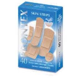 Prontex Skin Patch Strips Surtido 6 Tamaños 40 Piezas-1