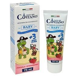 Pasta Del Capitano Dentífrico Bebé Fresa 75ml-1