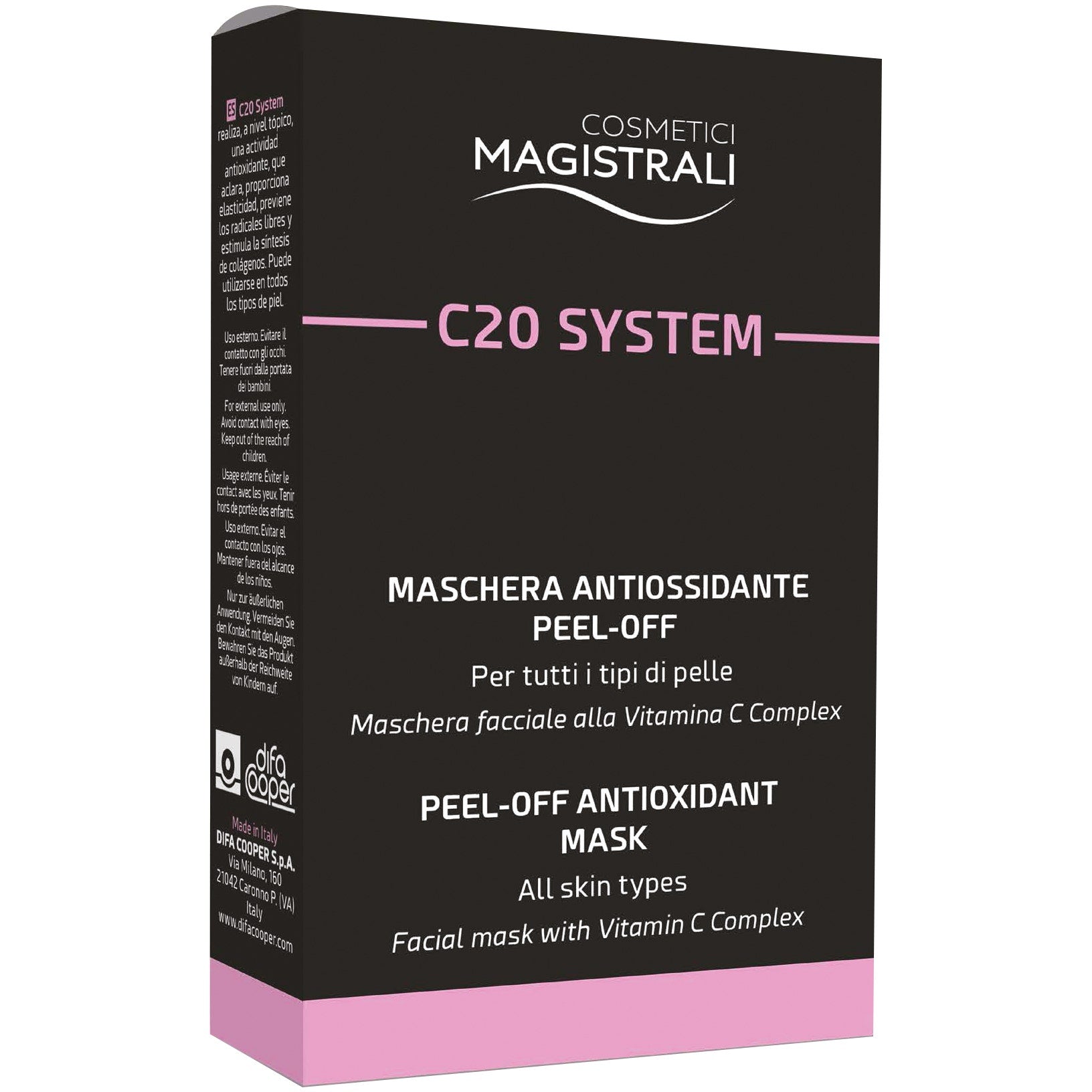 Masterful Cosmetics C20 System Mascarilla 5 Sobres-3