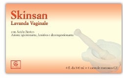 Skinsan Lavanda Vaginal 4 Frascos 140ml + 4 Cánulas Vaginales Desechables Blíster-1