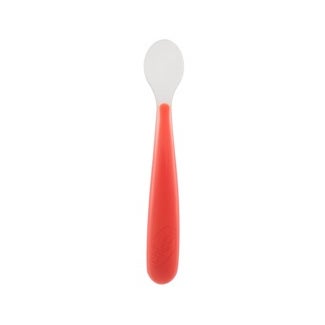 Chicco Cuchara Suave Silicona Roja 6 Meses +-2