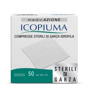 Icopiuma Gasa Hidrófila Comprimida 10x10cm 50 Piezas-1