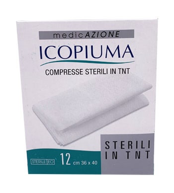 Comprimido Icopiuma Gasa No Tejida Autoadhesivo 36x40cm 12 Piezas-1