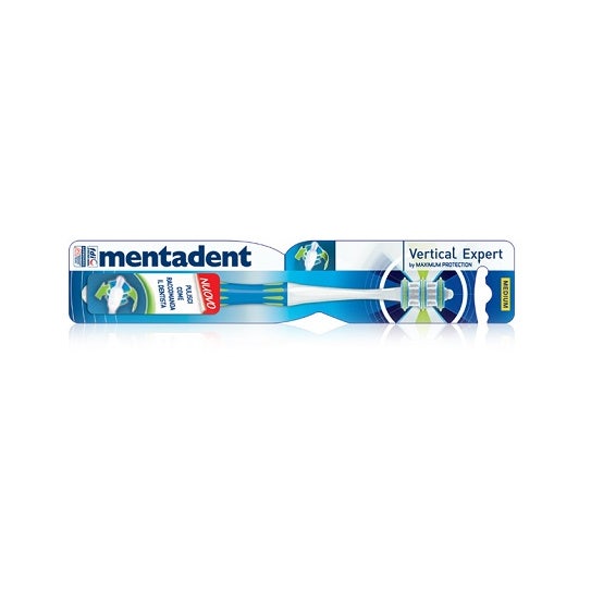 Mentadent Cepillo Dental Expert Vertical 1 Pieza-2