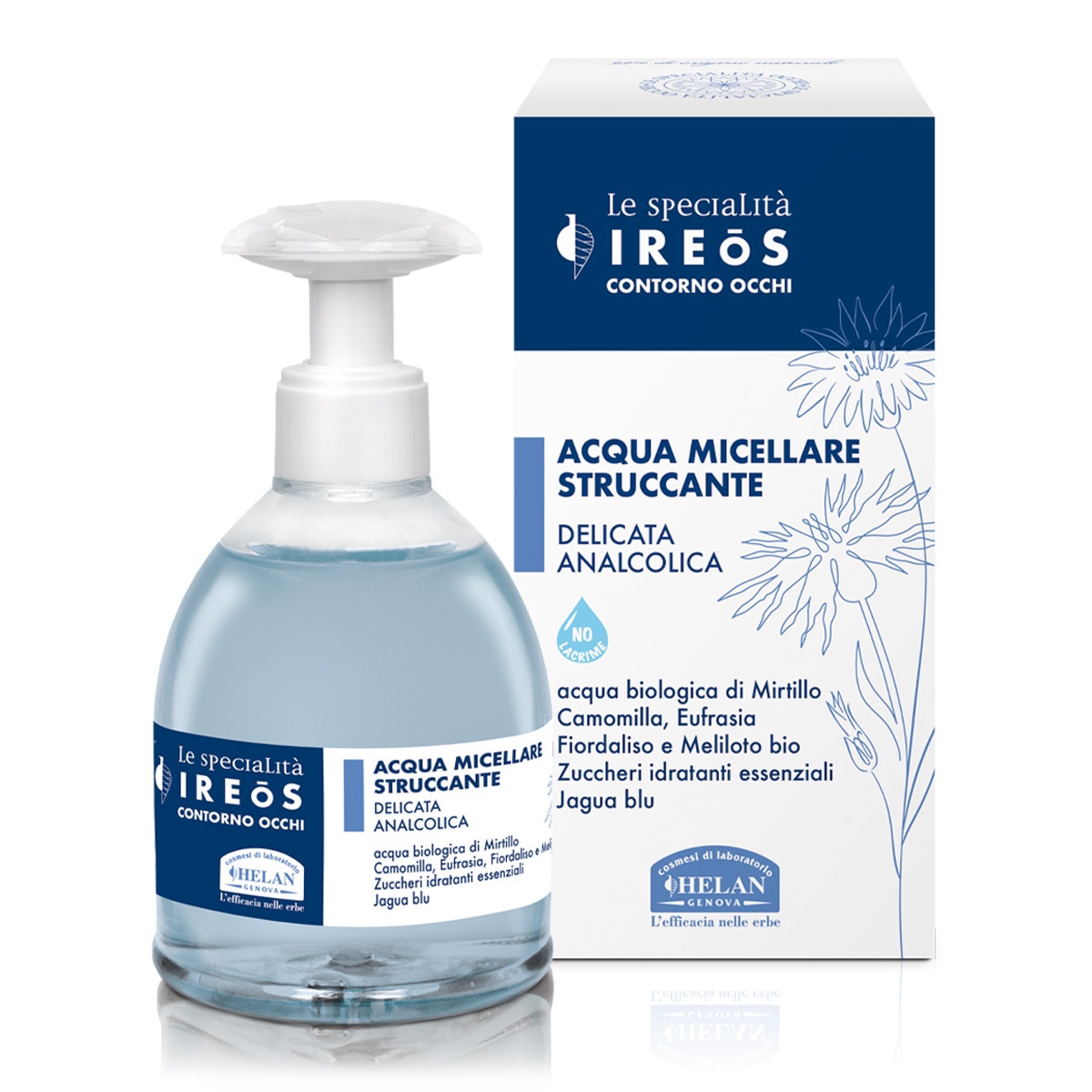Helan Ireos Contorno de Ojos Agua Desmaquillante Micelar 240ml-1