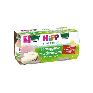 Hipp Bio Jamón Queso Homogeneizado 2x80g 4 Meses +-2