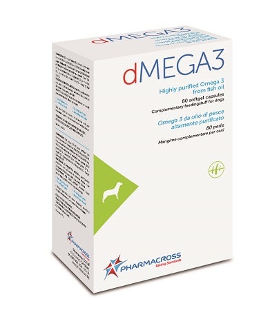 Dmega3 Omega De Aceite De Pescado Pienso Complementario Perros 80 Perlas-1