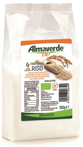 ALMAVERDE HARINA DE ARROZ ORGÁNICA 500G-1