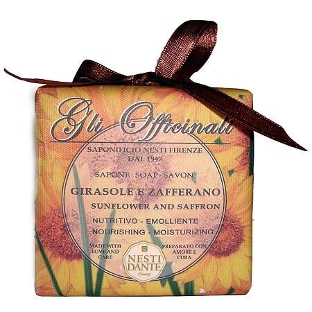 Nesti Dante Gli Officinali Jabón de Girasol y Azafrán 200g-1