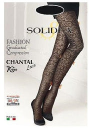 Solidea Chantal 70 Encaje Negro 4-L-1