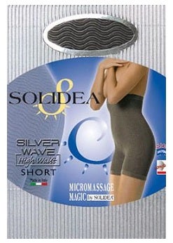 SHORT SILVER W HIGH WAIST NE4X-1