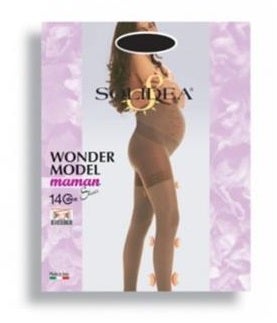 Wondermodel 140 Camel Maternity Tights M-1