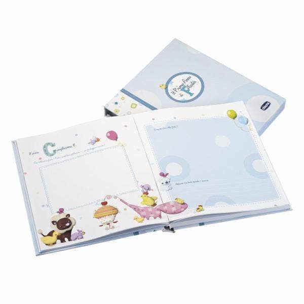 Libro Recuerdos Chicco Azul Claro-1
