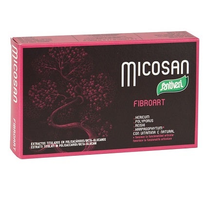 Santiveri Micosan Fibroart 40 Cápsulas-1