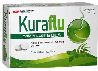 Kuraflu Garganta Eucalipto 20 Comprimidos 1,5g-1