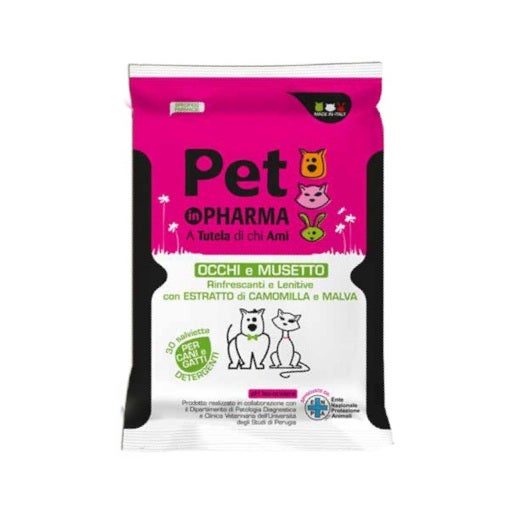 Pet In Pharma Eyes Toallitas Faciales 30 Unidades-2